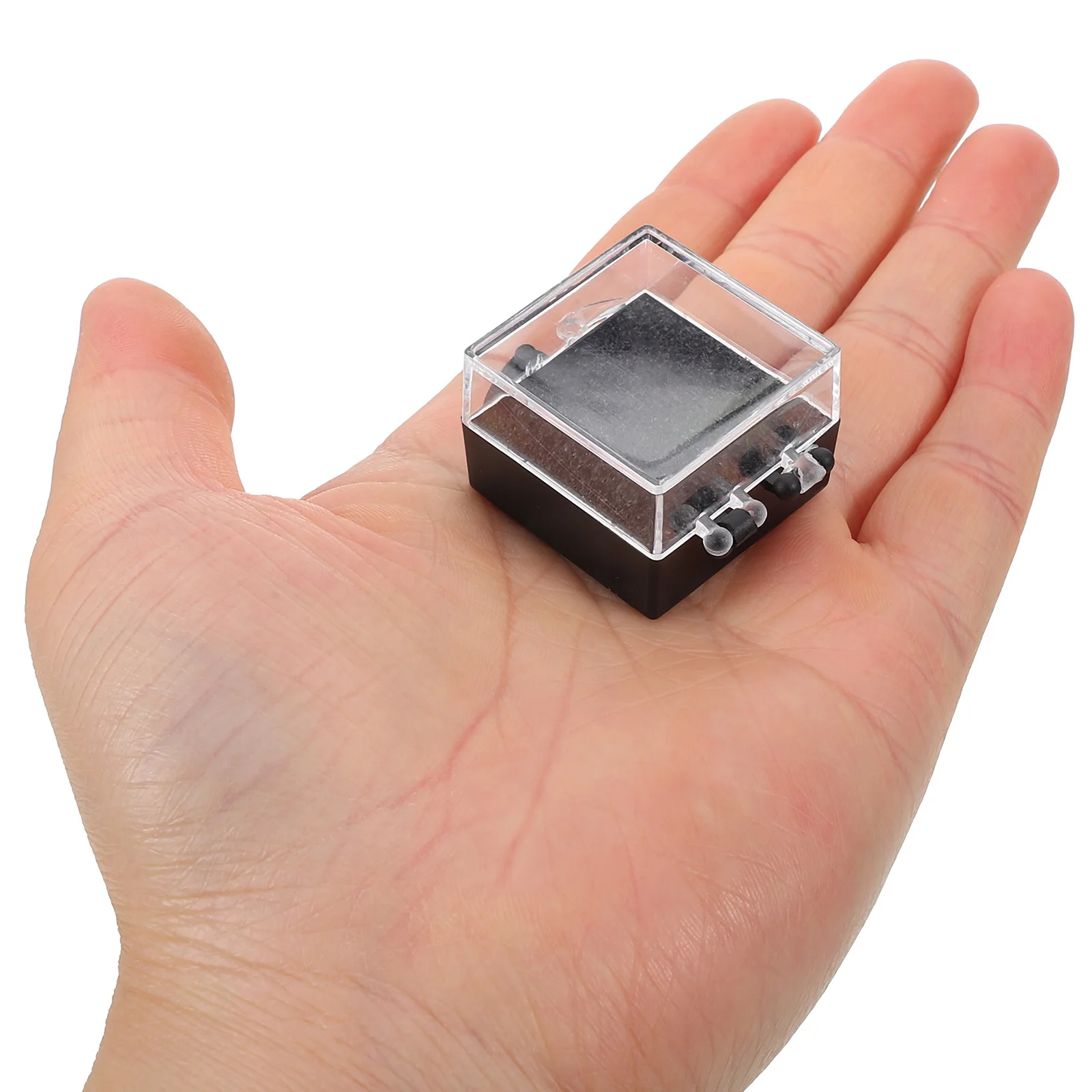 

10Pcs Clear Display Box Square Jewelry Badge Organizer Brooch Ring Storage Case Showcase Holder Acrylic Brooch Box