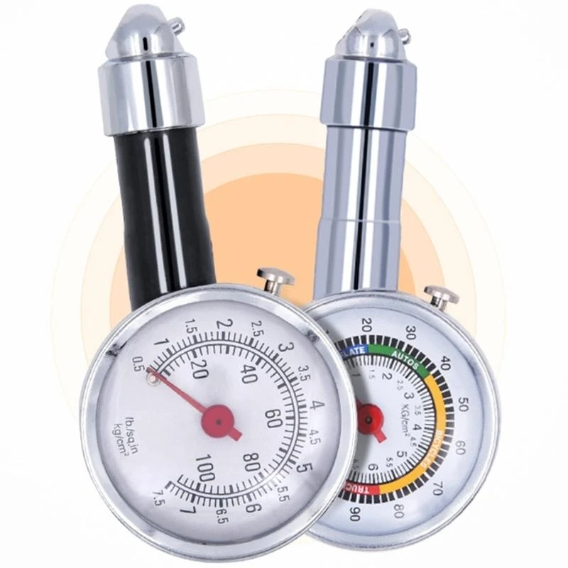Tire Deflation Pressure Gauge Profession Car Tire Pressure Gauge Ensures Vehicle Safety and Longevity, High Precisions