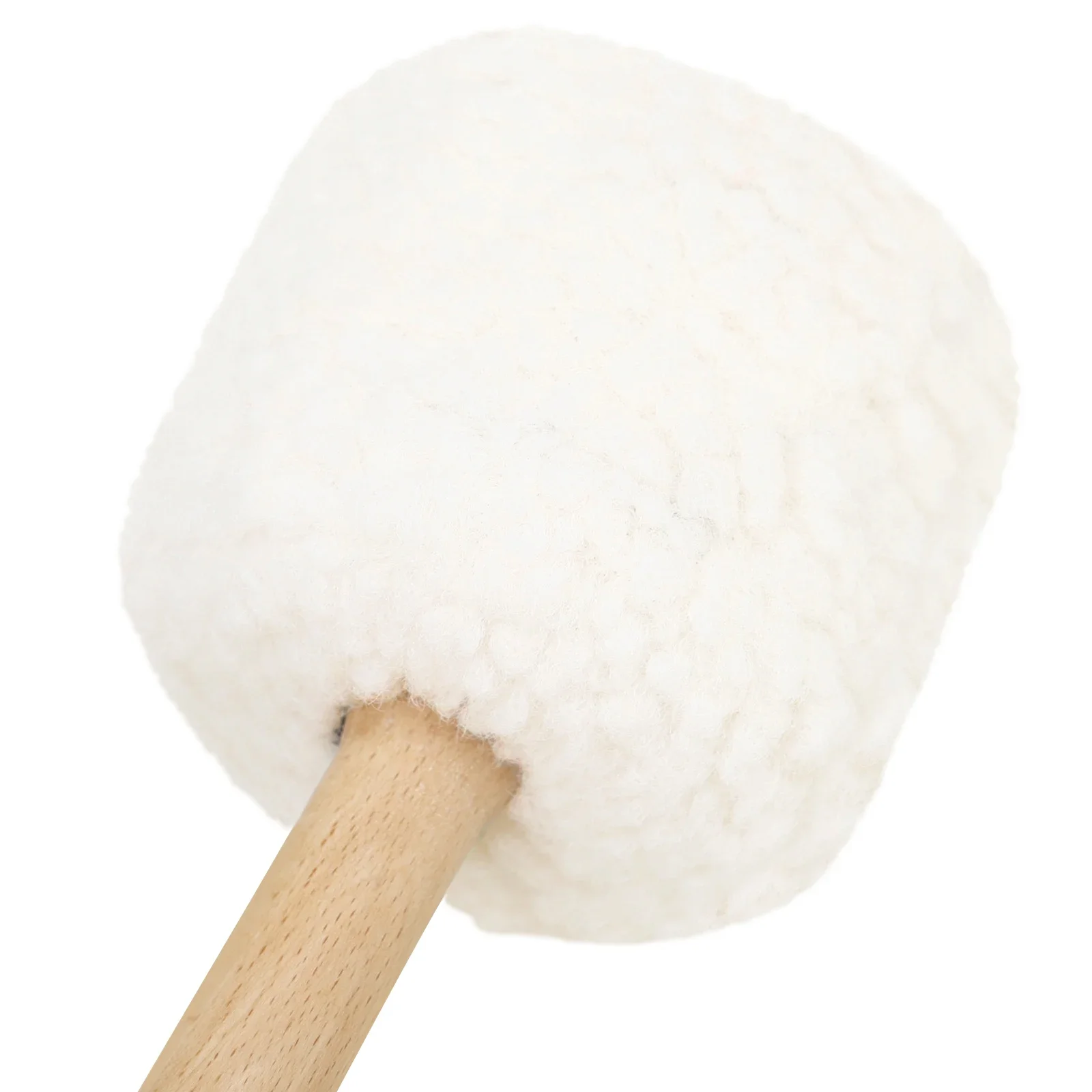 IRIN Professional Sound Healing Gong Mallet Beech Handle Lamb Wool Felt Head for Singing Bowl Meditation Percussion Accessories