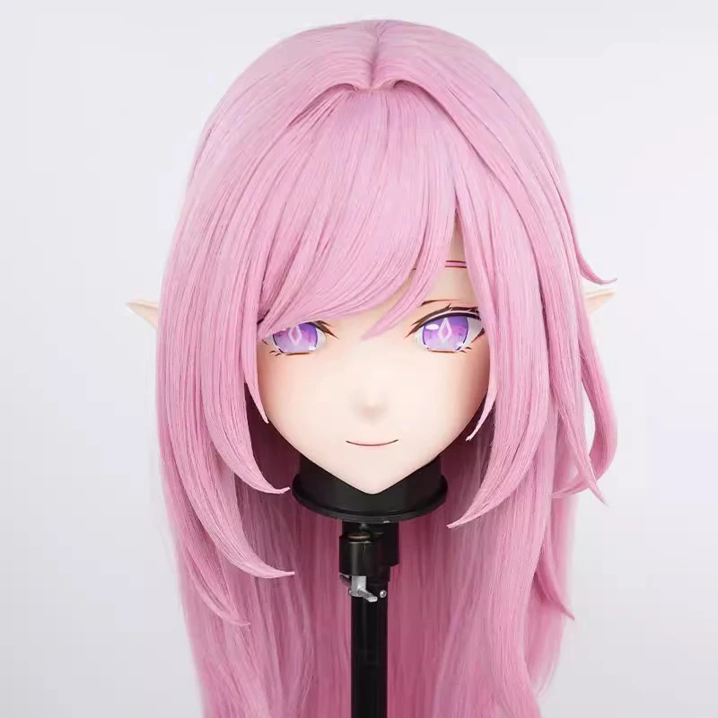 

Full headband lockHandmade Customize Doll Cartoon Character Kig Cosplay Kigurumi Mask Resin Japanese Anime Kigurumi Masks