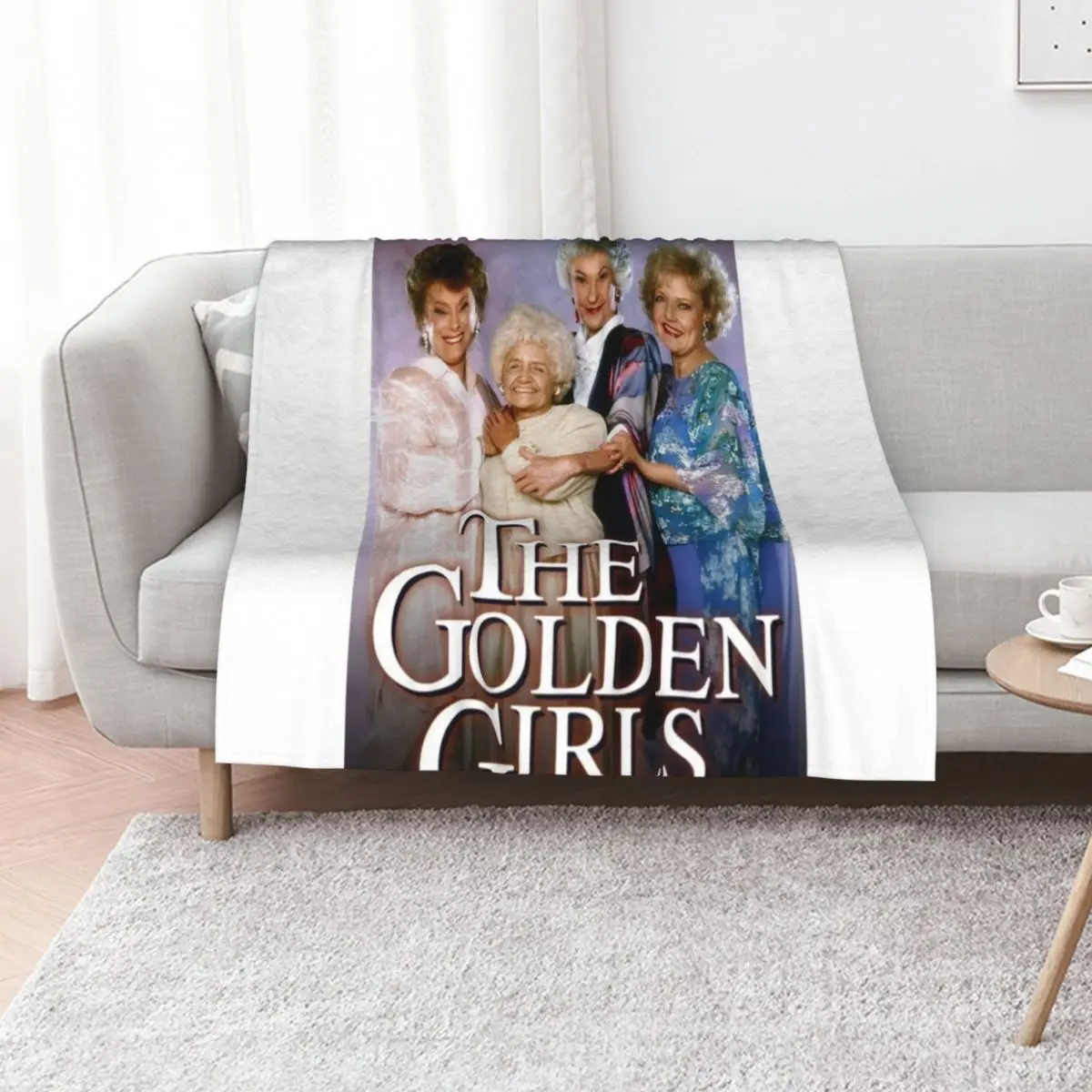 The Golden Girls Throw Blanket Blankets For Sofas warm winter Weighted for babies Camping Softest Blankets