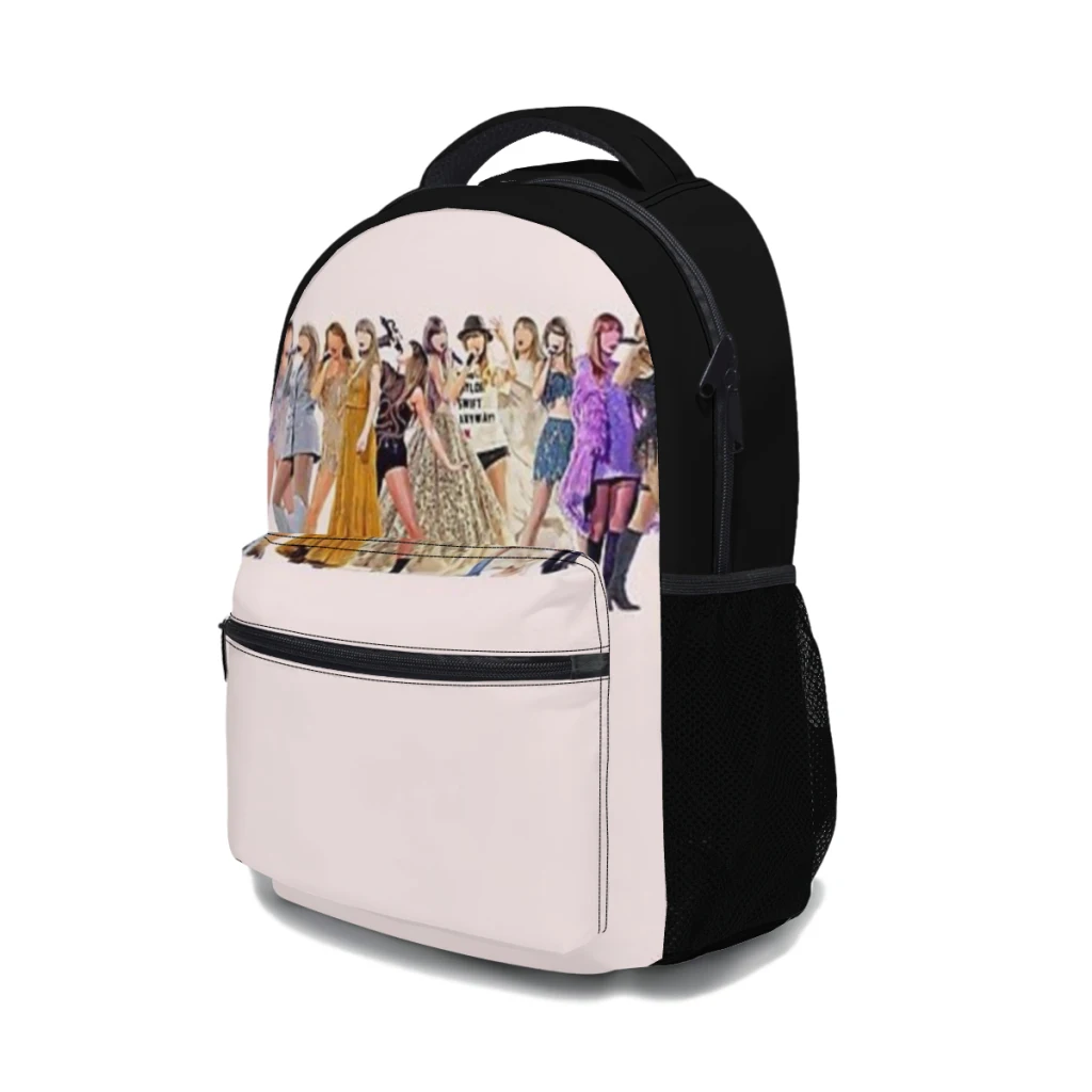 The Eras Tour Outfits-Sac à dos de grande capacité pour amoureux, sans peur, sac chimbook réglable, multi-poches, 17 po, réputation