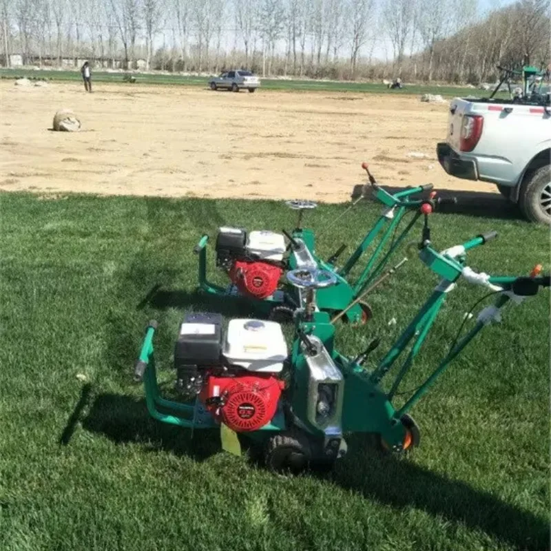 Sod Cutter Machine Turf Cutting Ga soline Powered Hand-push Grass Cutting Drafting Machine