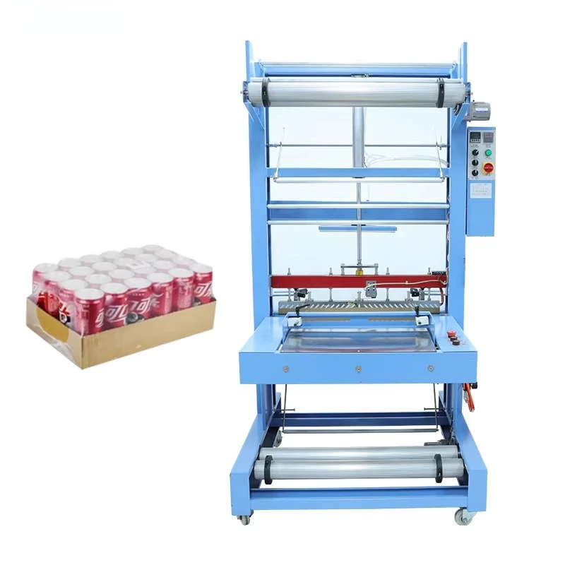 FL-7540 Electric Push High Efficiency Automatic Sleeve Sealing Cutting Machine for Mineral Water Milk Carton PE Film Packaging