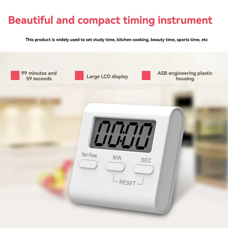 A56T-Timer Dapur Layar LCD Bes - Digital Timer Countdown ulasan dan harga