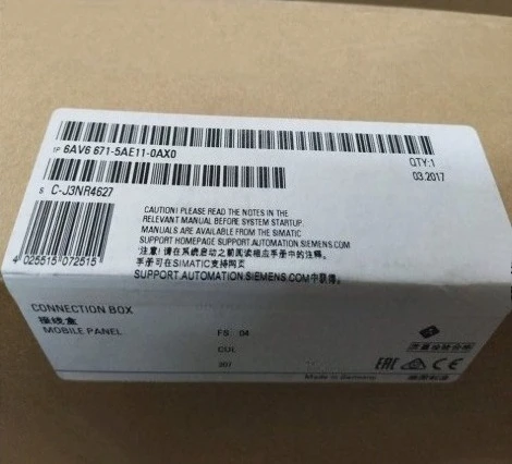 

Brand New 1pcs 6AV6671-5AE11-0AX0 New In Stock Connection Box Expedited shipping