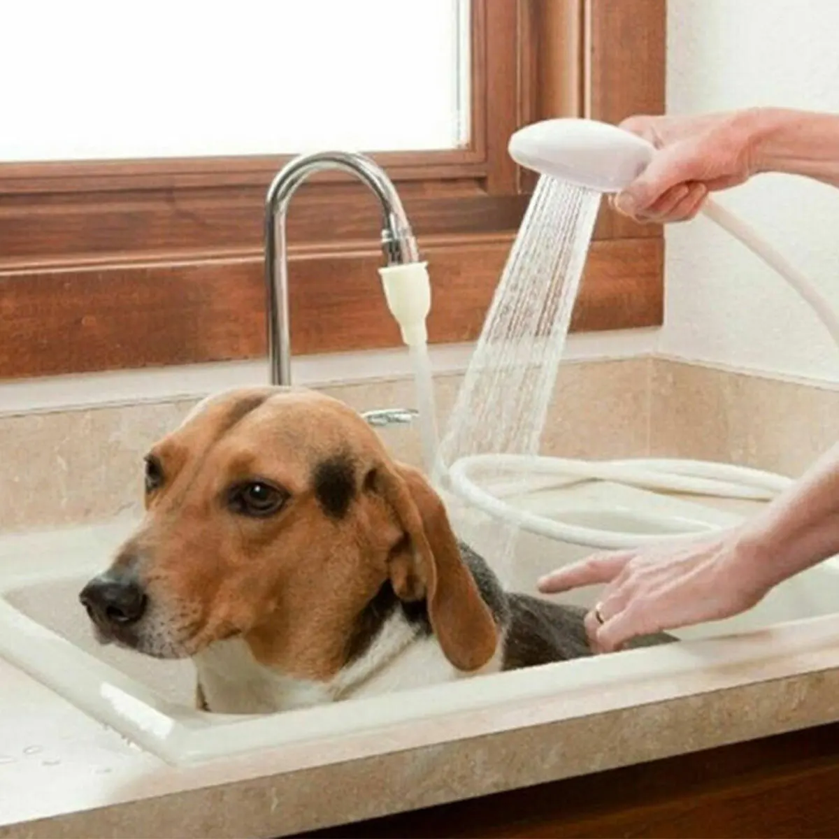 

1Pcs Practical Pet Multifunctional Shower Easy Bathing Garden Sprayer Pet Cleaning Grooming Tools Supplies