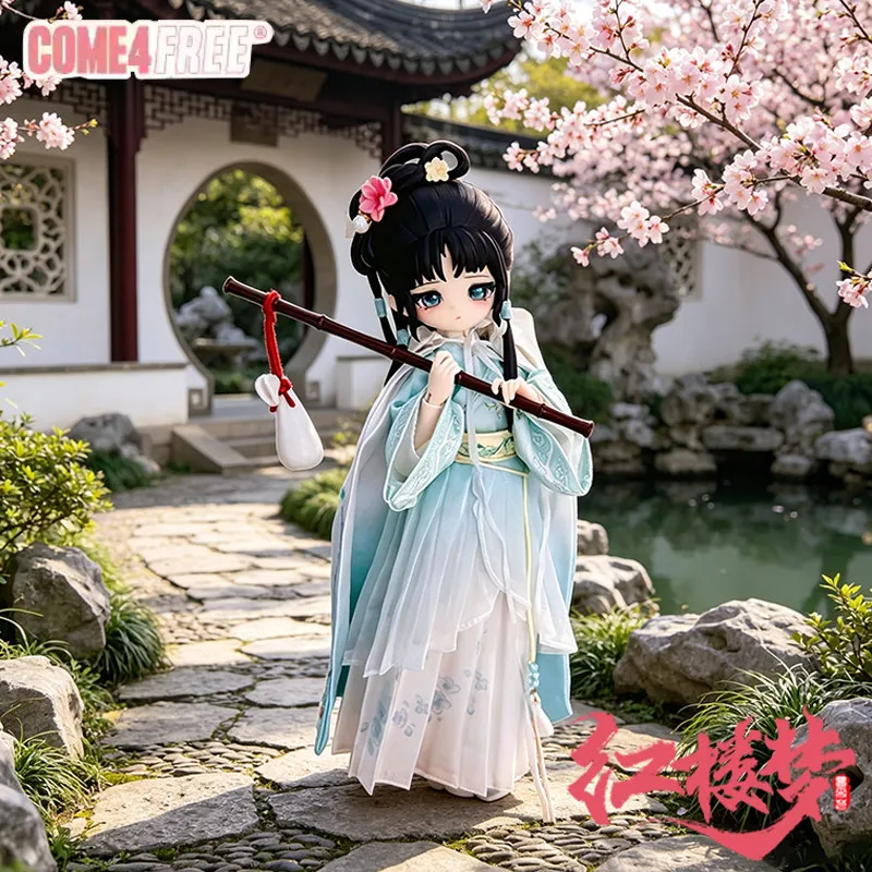

COME4FREE Bjd Doll 12 Scale Articulated Chinese Ancient Style Dream Of The Red Chamber Blind Box Trendy Action Figure Ornament