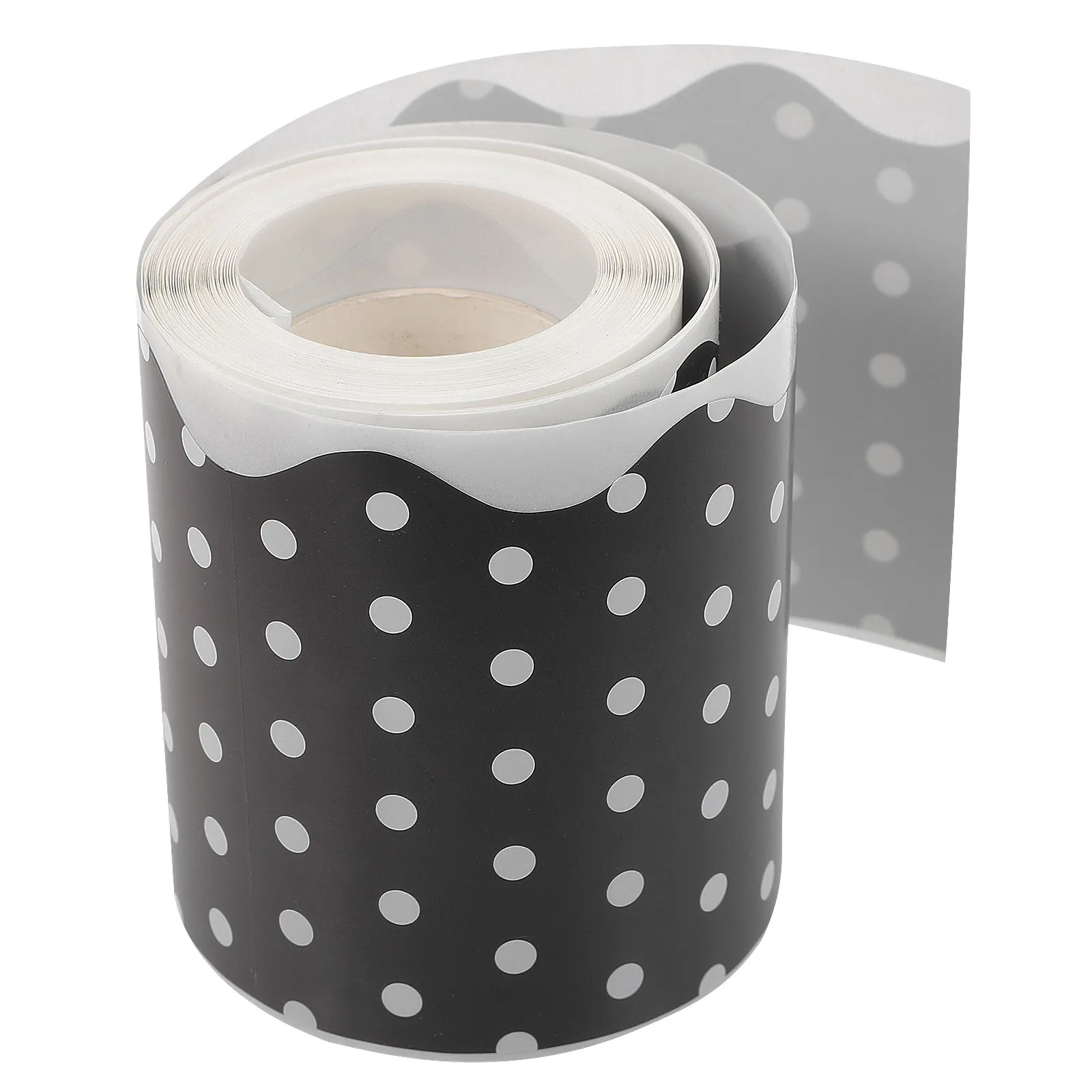 

1 Dot Border Sticker Premium Waterproof Removable Adhesive Decorative Trim for Classroom Bulletin Board Blackboard