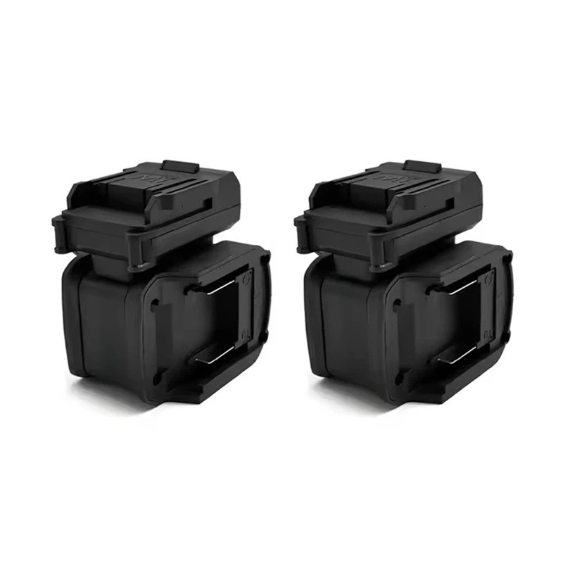 DT16 2 Pcs 2-in-1 Battery Adapter Converter Case for 18V Li- Power Tool Accessories BL1815 BL1830 BL1840