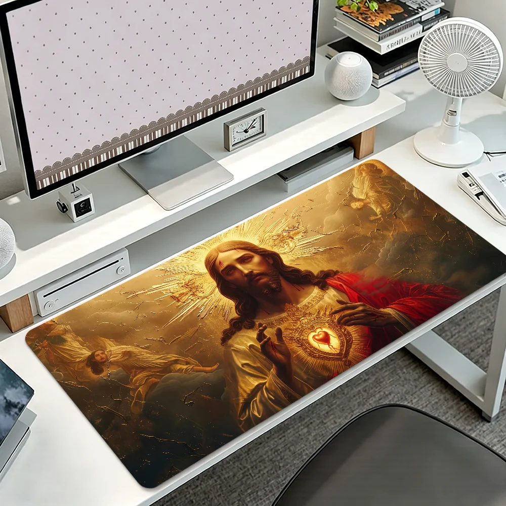 Month of the Sacred Heart Mouse Pad Non-slip Thickened MousePad Student Gaming Cushion Large Writing Lockedge Office