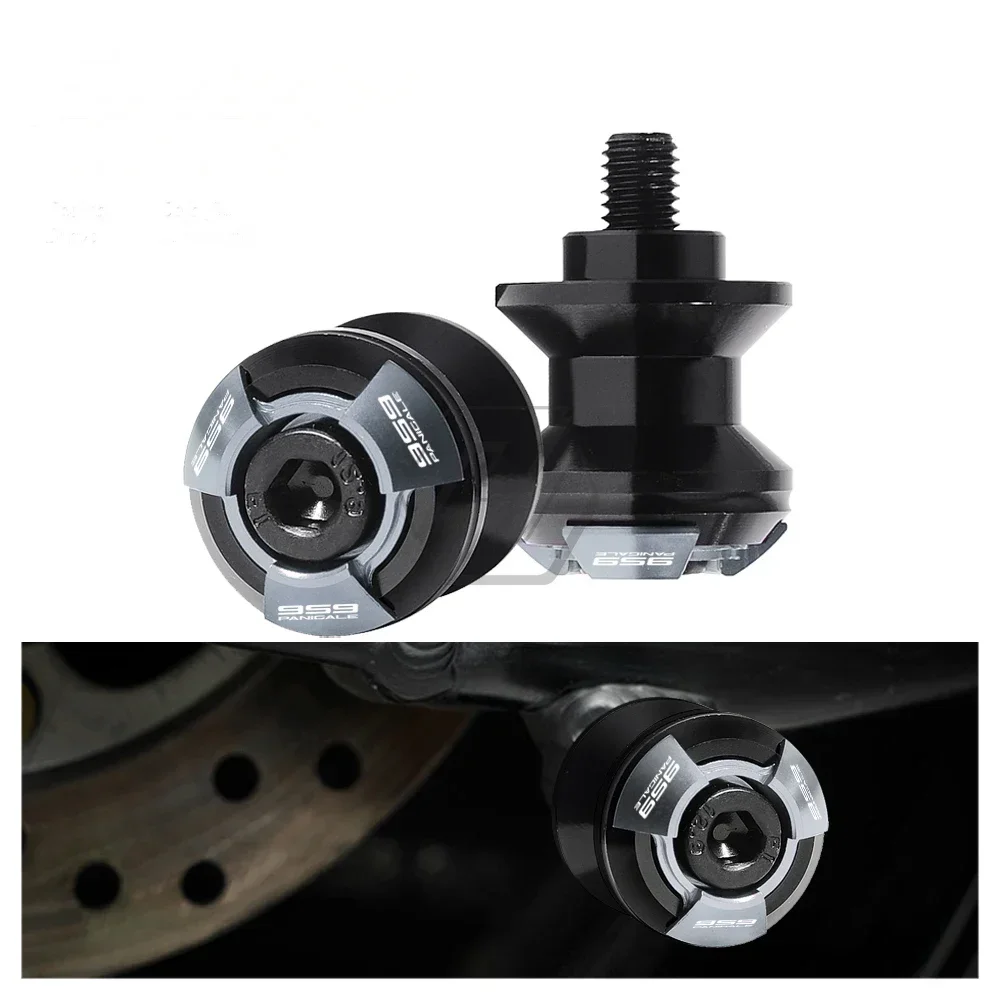 

For Ducati 959 Panigale 2016 -up Motorcycle Accessories Swingarm Spools Slider Stand Screws
