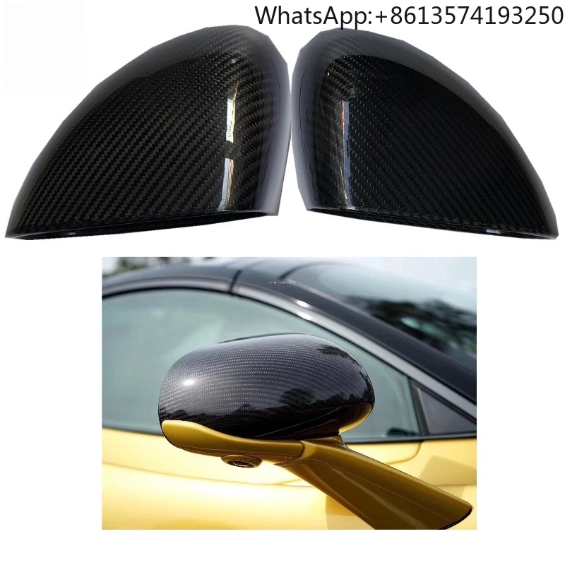 

For High Quality Dry Carbon Mirror Cover Automotive Side Mirror Cover For McLaren 540C 570S 600LT Mirror Cover