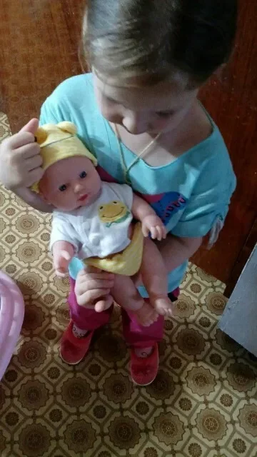 Lifelike Reborn Babies Doll, 100% Seguro Silicone Macio, Toque Real, Adorável Presente Brinquedo, Pode Falar Som, Engraçado, 30cm