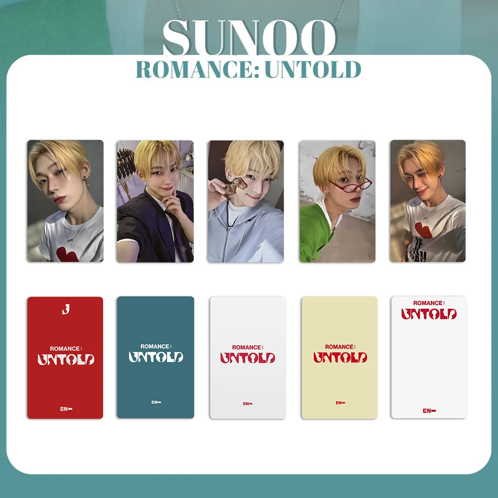 EN Regular Second Edition ROMANCE untied Personal SUNGHOON Small Card Symbol Inceptio