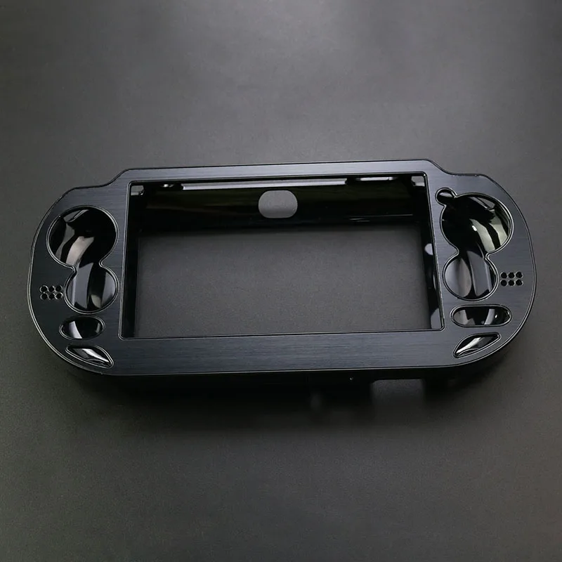 مجموعة مكونة من قطعة واحدة من أغطية حماية من الألومنيوم ذات غلاف صلب من البلاستيك مناسبة لقطع غيار وحدة التحكم PSV PS Vita 1000 PSV1000
