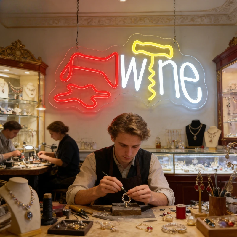 Wijn LED Neon Licht Dimbaar US - Outdoor Lighting Restaurant recensie en prijs