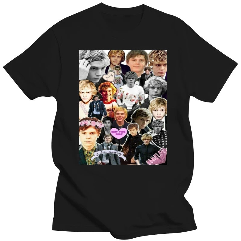 NEW EVAN PETERS TATE LANGDON RED HOTS MENS   WOMENS SHIRT USA SIZE S-XXXL ZM1