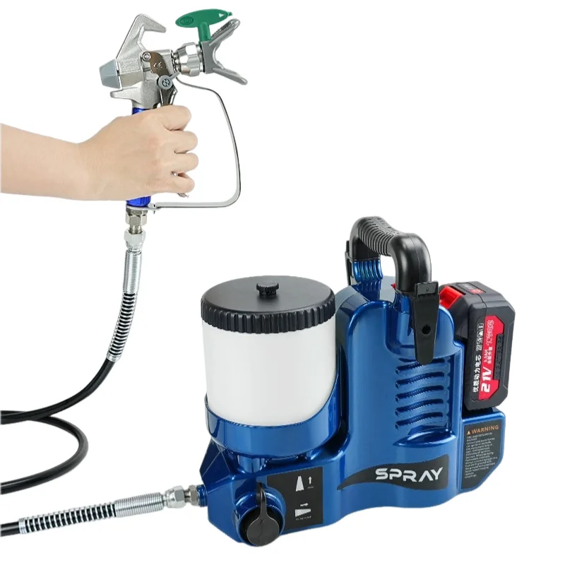 Home-painting Small High-pressure Airless Spraying Machine Lithium Electric Battery Airless Paint Sprayer Machine