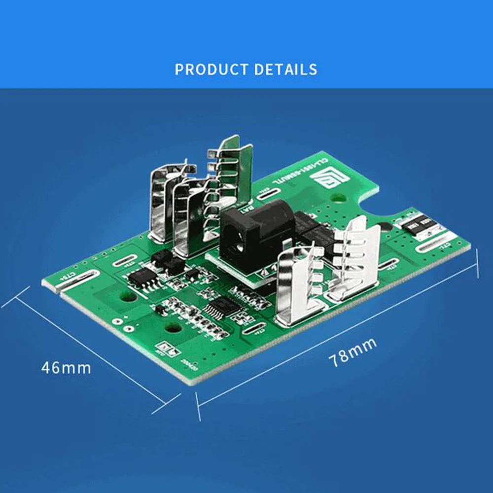 Li-Ion Bateria de Lítio Carregamento Proteção Board, BMS Carregador Proteção Board para Makita, 21V, 40A, 5S