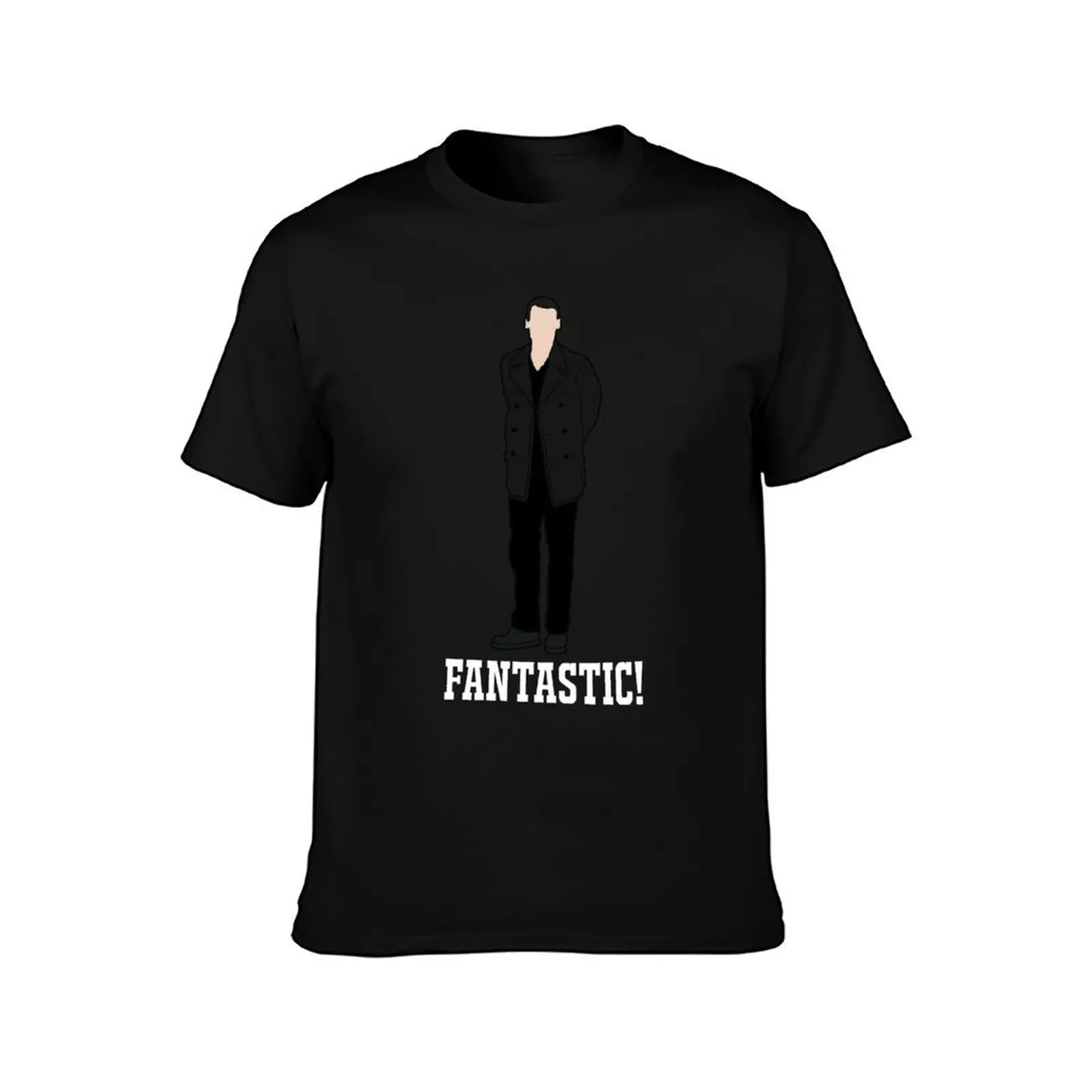 The 9th Doctor: Fantastic! (White) T-Shirt Gym Exercise Short Sleeve T-Shirt