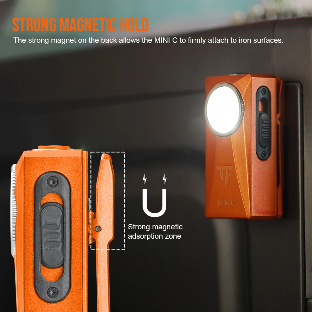 Trustfire MINIC 800 lumenów la – Edc Carry Clip recenzja i cena