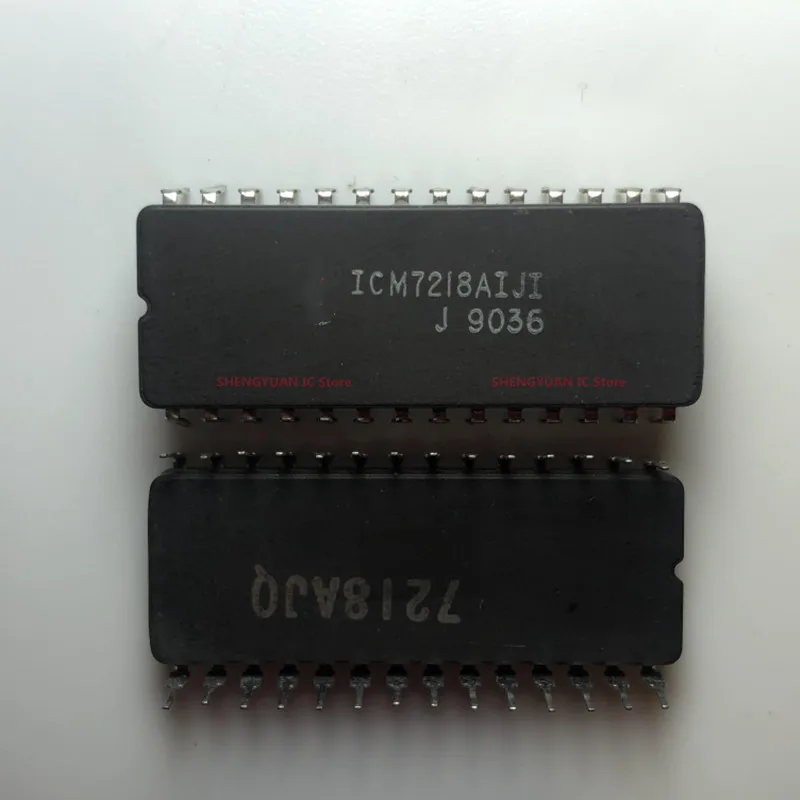 2Pcs ICM7218AIJI  CDIP-28 ICM7218  DISPLAY DRIVERS 100% new imported original 100% quality