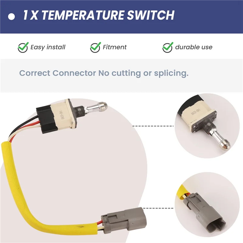 

A99F-Coolant Temperature Switch 146-0240 1-146-0240 1460240 11460240 For Caterpillar 730 735 740 785B 793C 938G 962G 950G