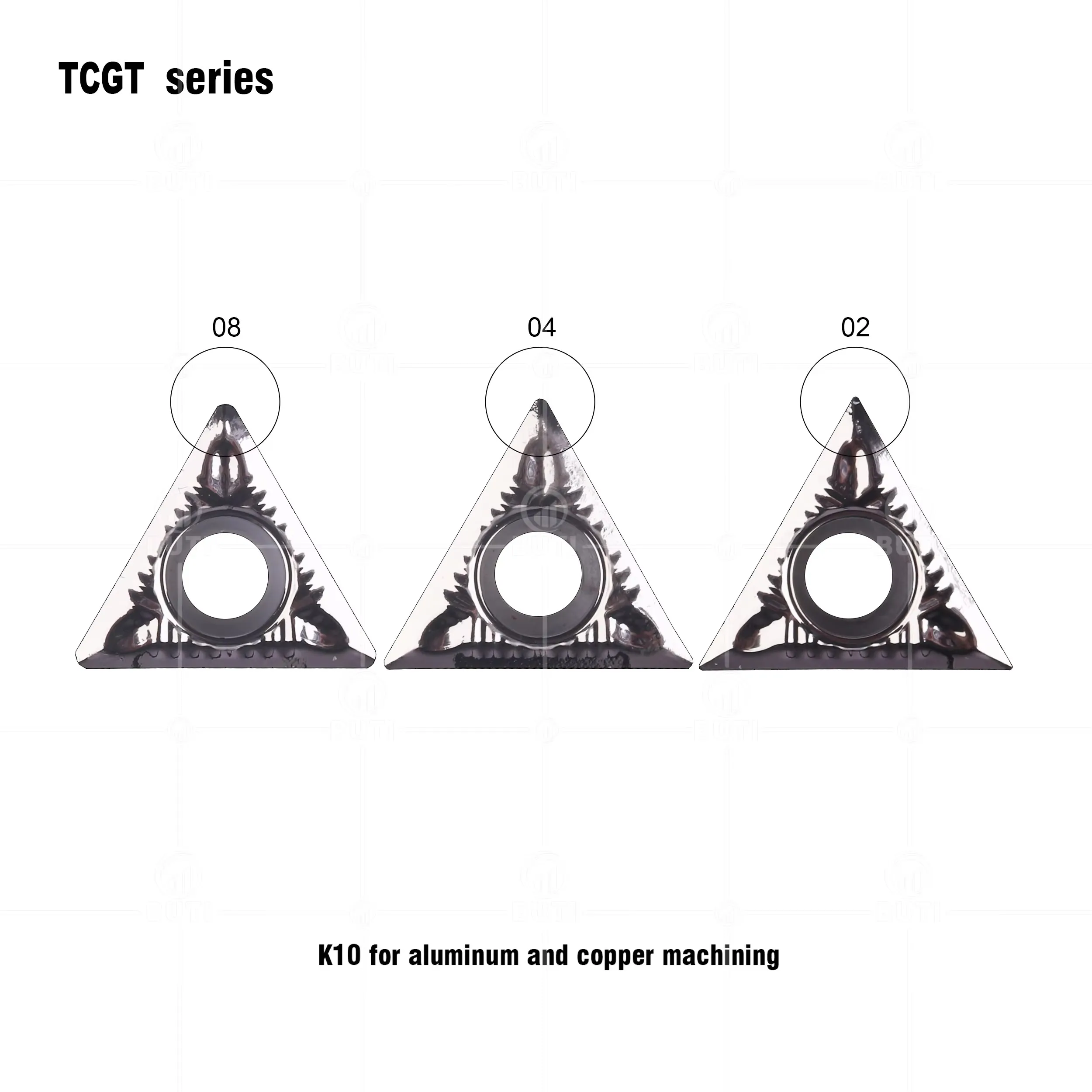 DESKAR 100% Original TCGT090202 090204 110204 110202 16T302 16T304 Numerical Control Lathe Inserts Aluminum Blade Cutting Tools view 5
