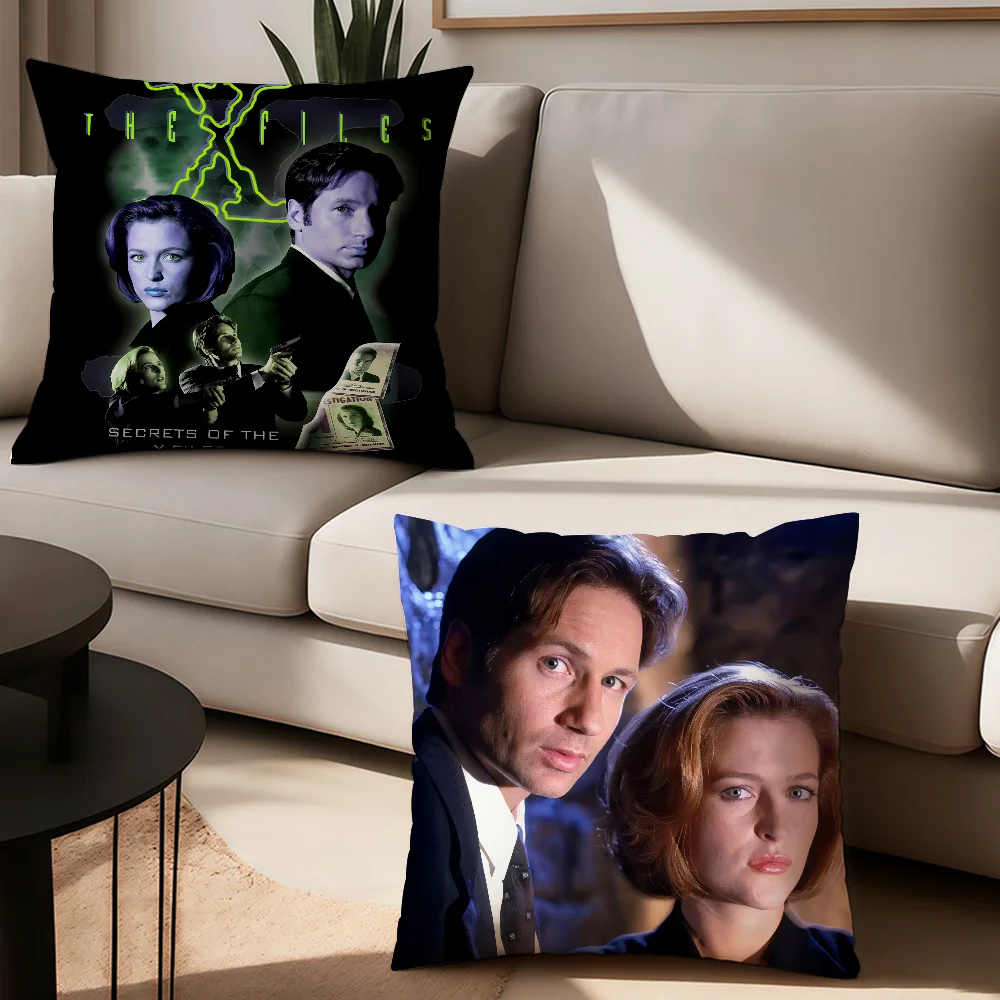 TV Show The X Files Pillow Case Office Cushions Suitable For Sofa Car Bedroom Decorative Cushion Cover