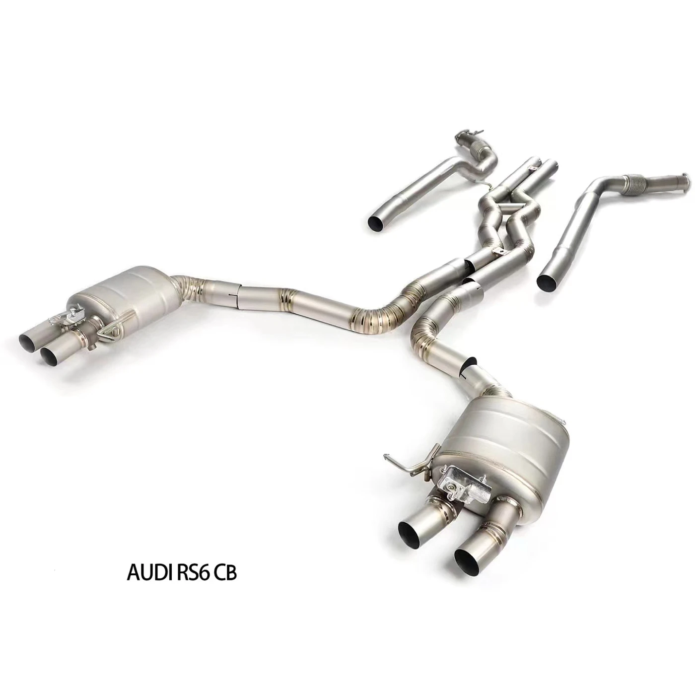 

Titanium Exhaust System for RS6 C8 Catback System