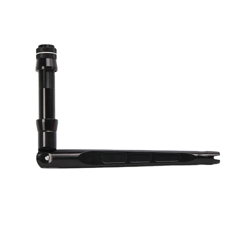 #2 #4 Adjustable Aluminum Rod Butt Straight & Bent Handle Replacement For Saltwater Offshore Trolling Big Game Boat Fishing