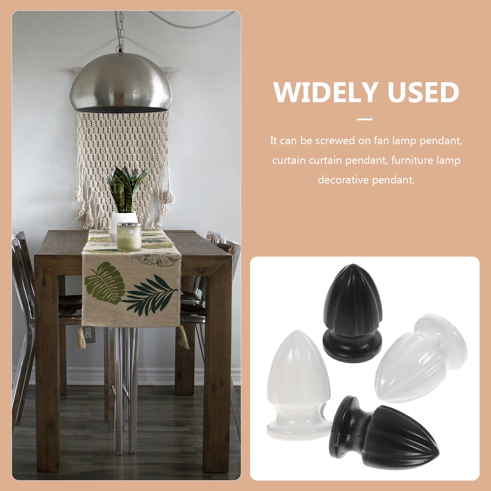 

4pcs Metal Lamp Finial Light Screw Cap Decorative Lampshade Holder Harp Cap Replacement Light Knob For Table Floor Lamps Lamp