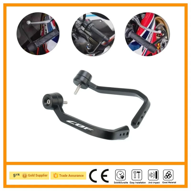 For HONDA CBF 500 600 600S 1000 CBF1000 CBF600 CBF600S Motorcycle CNC Handlebar Grips Guard Brake Clutch Levers Guard Protector