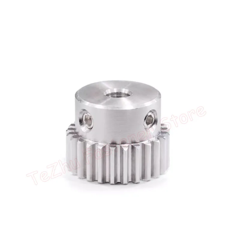 1pc 30 Teeth 1 Module Spur Gear with Step 304 Stainless Steel 1M 30T Drive Gear Bore 6 6.35 7 8 10 12 12.7 14 15 16 17mm