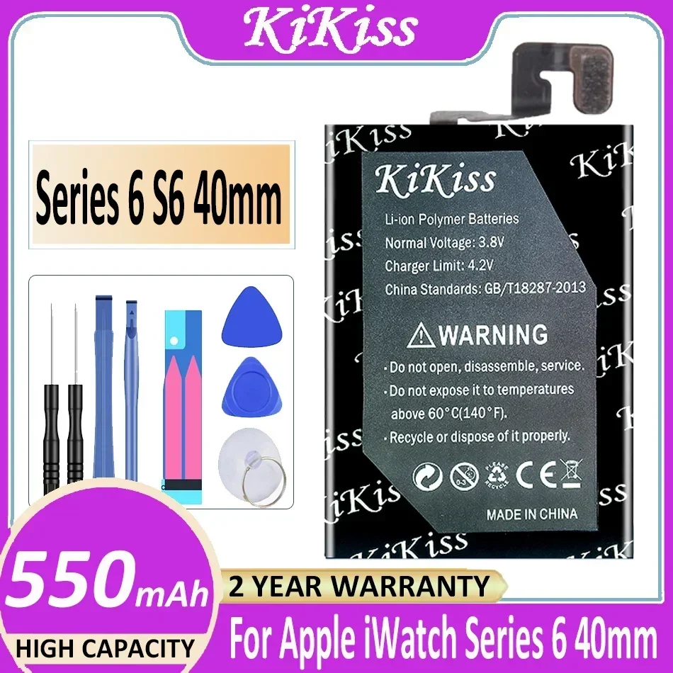 Battery 550mah For Apple Watch iWatch Series 6 S6 A2345 40mm Bateria