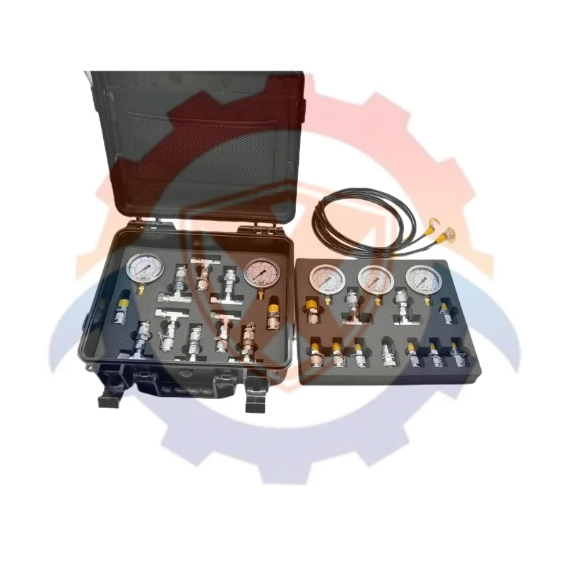 OEM New High Quality Excavator Hydraulic Pressure Gauge Group Oil   Test