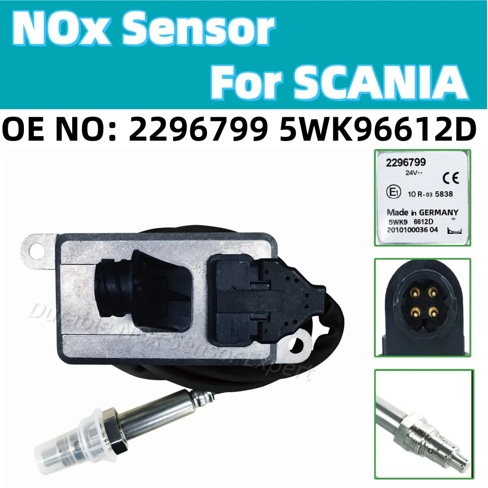2296799/1872080/2247379/2020691 5WK9 6612D 5WK96612D Nitrogen Oxide Nox Sensor fit For Truck SCANIA 24V