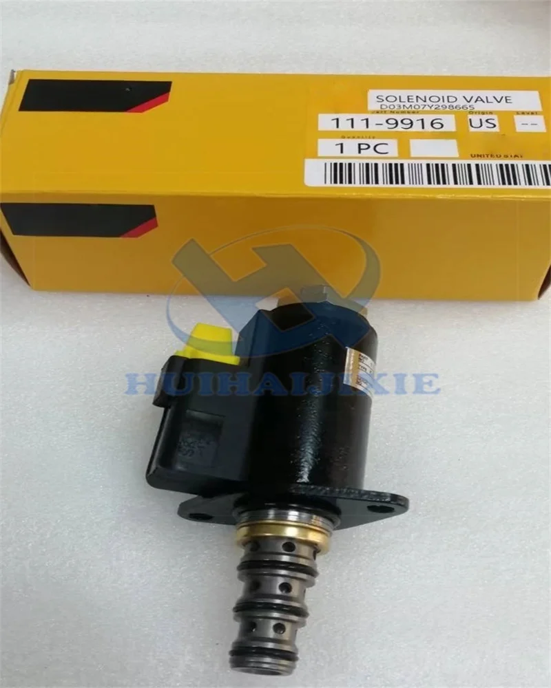 

Excavator parts New Proportional Solenoid Valve 111-9916 1119916 for CAT Excavator E320B E320C E320D E325B