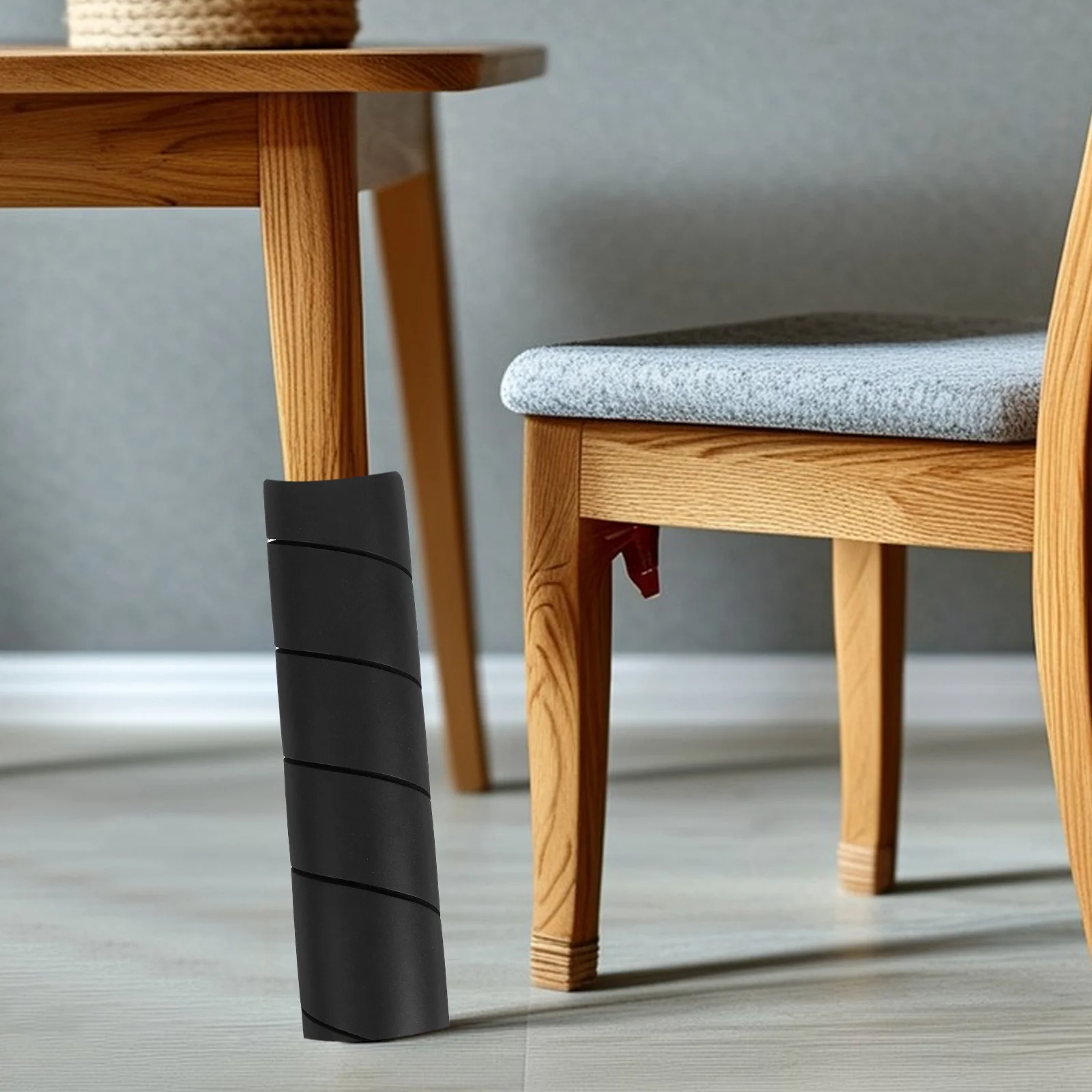 4 قطعة أغطية حماية ساق الطاولة قوية Nbr الأثاث الساق الحرس للأسرة المعدنية الخشبية طاولات الطعام القهوة أرضية عدم الانزلاق