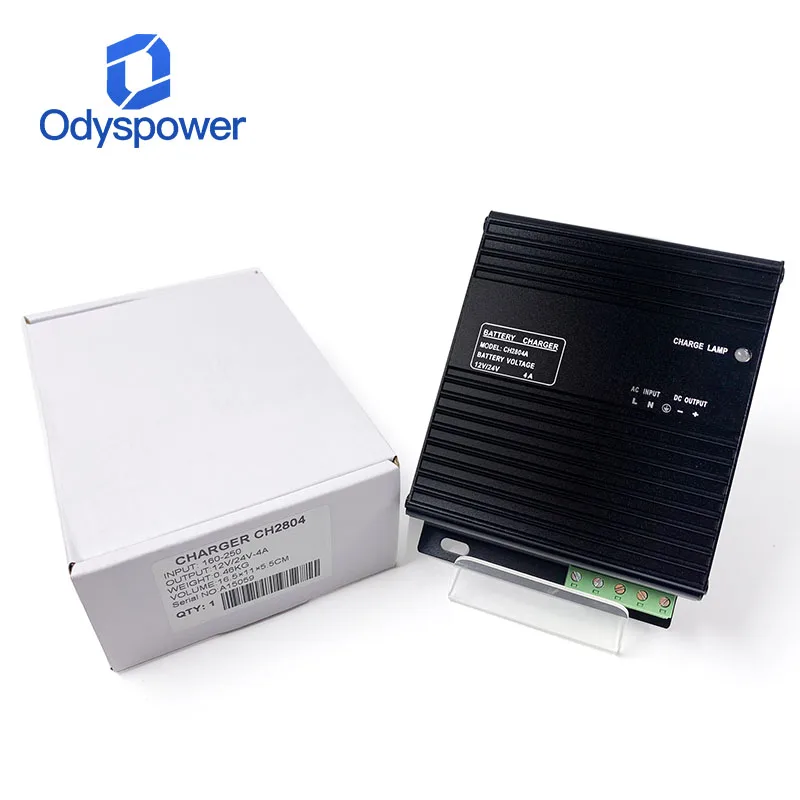 CH2804A 4A Intelligent Battery Float Charger Module, 12V 24V Auto‑Select Charging Module for Diesel Generator Genset Spare Parts