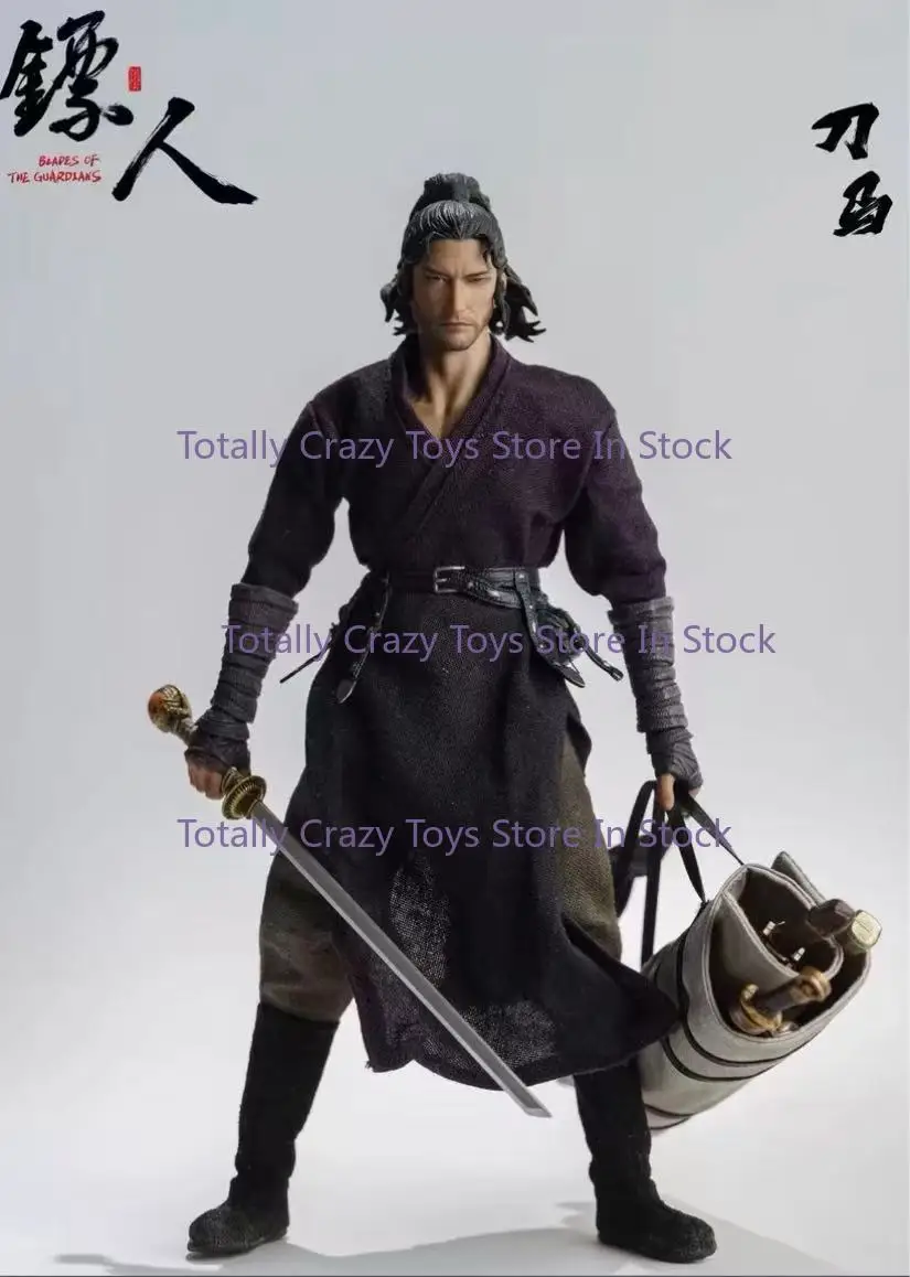 in stock Non-darts man knife horse glue hair version 1/12 movable doll