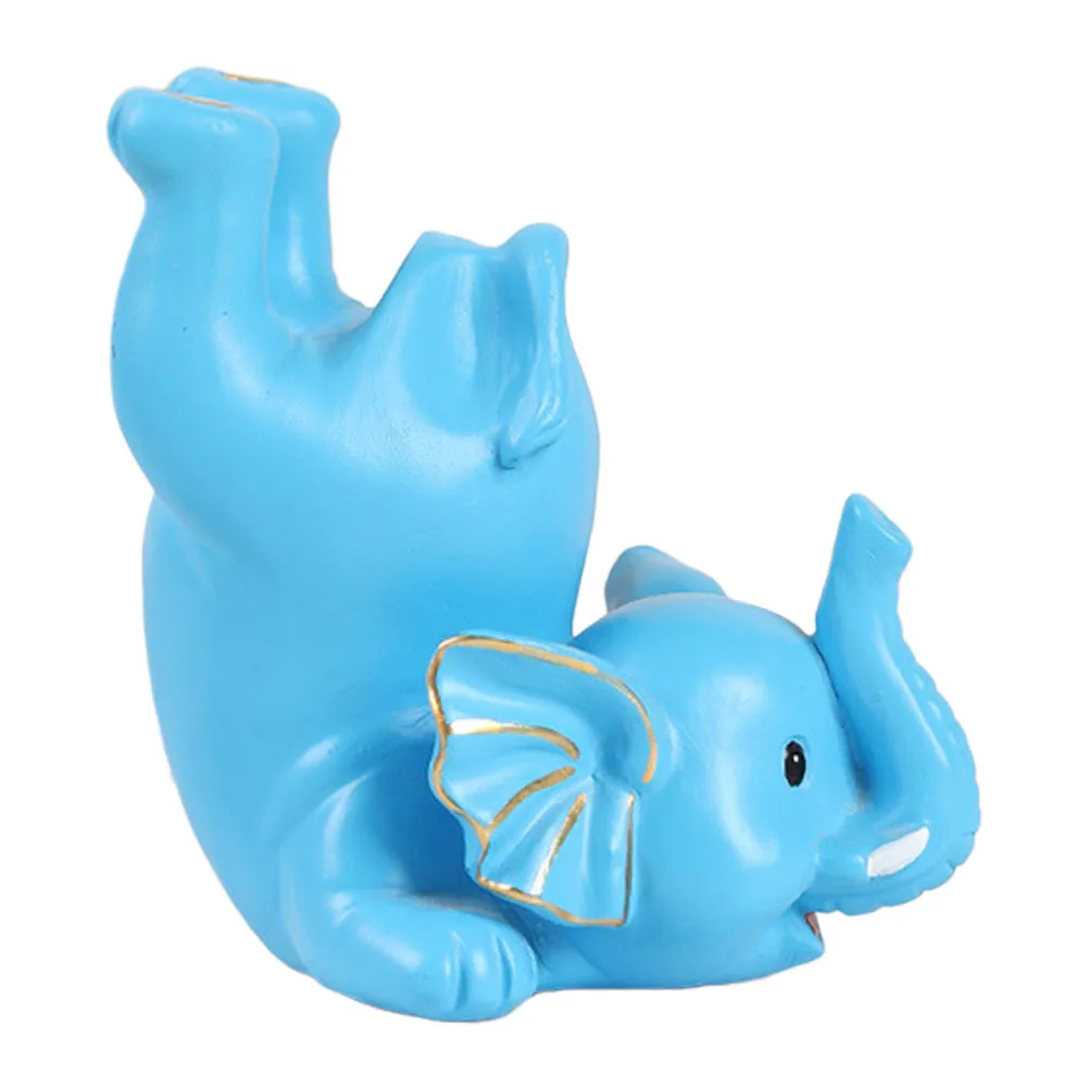 

Resin Elephant Eyeglasses Holder Animal Desktop Decor For Home Office Glasses Storage Stand Tabletop Ornament Gift