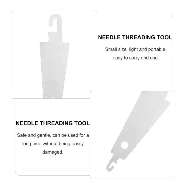 10Pcs/lot Needle Threader Embroidery Cross Stitch Threading Tools DIY Sewing Craft Accessories Steel Hook Large Eye Easy Device