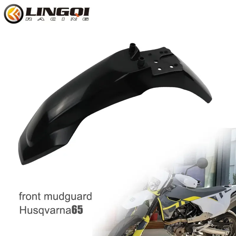 Moto Plastic Parts Front Fender Mudguard Wheel Mud Guard For Chinese  Husqvarna 65 Motorcycle Accessories Dirt Bike