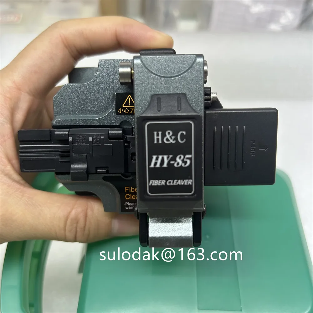 High Precision HY-85 Fiber Cleaver, Fully Automatic Fiber Cable Fiber FTTH Tool HY-30 Hot Melt Cutter
