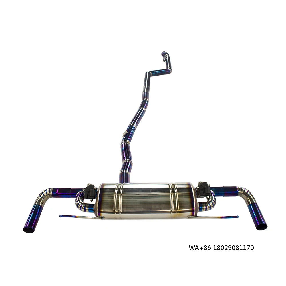 

Выхлопная труба из титанового сплава, выхлопная система Catback для - GLC300 GLC200, глушительные клапаны, трубы, авто гоночная система