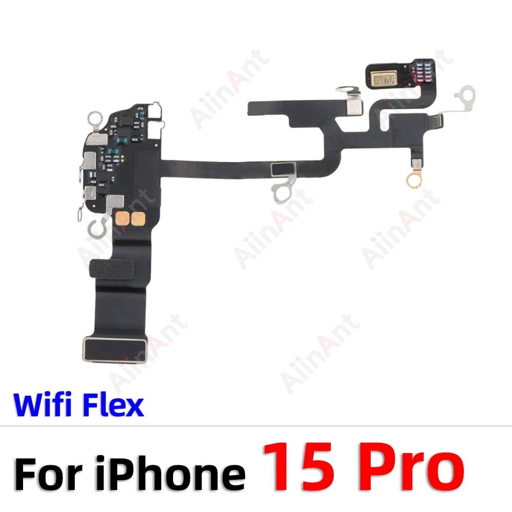 AiinAnt Bluetooth GPS Cellular Antenna NFC WI-FI Signal Wifi Flex Cable For iPhone 14 15 Pro Max Plus mini Phone Repair Parts
