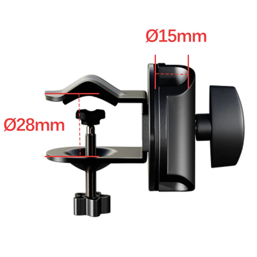 Microphone Stand Phone Holder Universal Desk Lamp Holder Clip For Broadcast Mic Stand Clamp Music Live Show Phone Holder