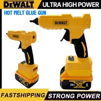 Dewalt Cordless Electric Handheld Hot Glue Gun Repair DIY Tool Hot Melt Welding Hot Air Gun Anti-scald Nozzle for Dewalt